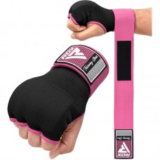 RDX IS Gel Padded Inner Gloves Hook u0026 Loop Wrist Strap for Knuckle Protection OEKO-TEX® Standard 100 certified - Pink / M