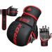 RDX F6 KARA MMA Sparring Gloves - Black / L/XL
