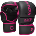 RDX F6 KARA MMA Sparring Gloves - Black / L/XL