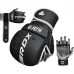 RDX F6 KARA MMA Sparring Gloves - Black / L/XL