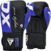 RDX F4 Boxing Sparring Gloves Hook u0026 Loop - Golden / 16oz