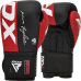 RDX F4 Boxing Sparring Gloves Hook u0026 Loop - Golden / 16oz