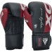 RDX F4 Boxing Sparring Gloves Hook u0026 Loop - Golden / 16oz