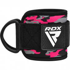 RDX A4 Ankle Straps For Gym Cable Machine - Pink / Single