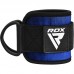 RDX A4 Ankle Straps For Gym Cable Machine - Grey / Pair