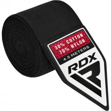 RDX WX Professional Boxing Hand Wraps - Black
