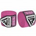 RDX WX Professional Boxing Hand Wraps - Pink
