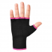 RDX BP INNER GLOVES ELASTICATED HALF FINGER FOR Women OEKO-TEX® Standard 100 certified - L / Pink