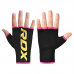 RDX BP INNER GLOVES ELASTICATED HALF FINGER FOR Women OEKO-TEX® Standard 100 certified - L / Pink