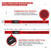 RDX S4 Weightlifting Wrist Straps - Black