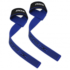 RDX S4 Weightlifting Wrist Straps - Blue