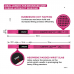 RDX S4 Weightlifting Wrist Straps - Pink