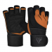 RDX L4 Open Finger Weightlifting Gym Gloves - Black / XL