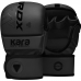 RDX F6 KARA MMA Sparring Gloves 7oz - Red / S/M