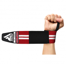 RDX W4 Wrist Support Wraps for Weight Lifting - Red