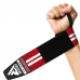 RDX W4 Wrist Support Wraps for Weight Lifting - Blue