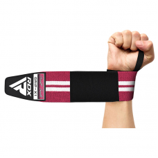 RDX W4 Wrist Support Wraps for Weight Lifting - Pink