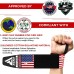 RDX W3AF WRIST SUPPORT WRAPS FOR WEIGHTLIFTING OEKO-TEX® Standard 100 certified