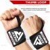 RDX W3AF WRIST SUPPORT WRAPS FOR WEIGHTLIFTING OEKO-TEX® Standard 100 certified