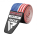 RDX AMERICAN FLAG K1 ELASTICATED KNEE COMPRESSION BANDAGE WRAPS OEKO-TEX® Standard 100 certified