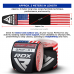 RDX AMERICAN FLAG K1 ELASTICATED KNEE COMPRESSION BANDAGE WRAPS OEKO-TEX® Standard 100 certified
