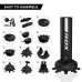 RDX F6 6ft Kara Free Standing Punch Bag With Mitts Set - Black