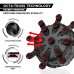 RDX F6 6ft Kara Free Standing Punch Bag With Mitts Set - Red