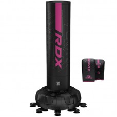 RDX F6 6ft Kara Free Standing Punch Bag With Mitts Set - Pink