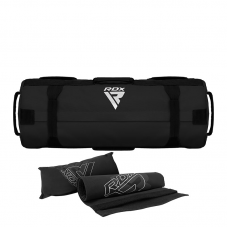 RDX Fitness Sandbag for Workout - Black / 50 to 125
