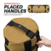 RDX Fitness Sandbag for Workout - Khaki / 125 to 200