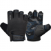 RDX T2 Weightlifting Half Finger Gym Gloves - Brown / XL