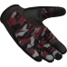 RDX T2 WEIGHTLIFTING FULL FINGER GYM GLOVES - Red / S