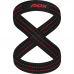 RDX weight lifting 8 Figure Strap - White / M