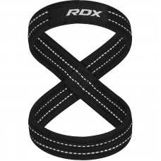 RDX weight lifting 8 Figure Strap - White / M