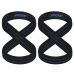 RDX weight lifting 8 Figure Strap - White / M