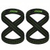 RDX weight lifting 8 Figure Strap - White / M