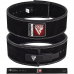 RDX 4 INCH IPL / USPA u0026 World Powerlifting Congress APPROVED Powerlifting Leather Gym Belt - Black / S