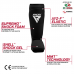 RDX SIB Shin Instep Guard OEKO-TEX® Standard 100 certified - Black / XL