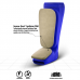 RDX SIB Shin Instep Guard OEKO-TEX® Standard 100 certified - White / L