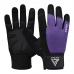 RDX W1F Full Finger Gym Workout Gloves - Grey / S