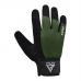 RDX W1F Full Finger Gym Workout Gloves - Grey / S