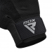 RDX W1F Full Finger Gym Workout Gloves - Grey / S