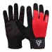 RDX W1F Full Finger Gym Workout Gloves - Grey / S