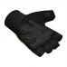 RDX W1H Gym Workout Gloves - Red / M