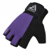 RDX W1H Gym Workout Gloves - Red / M