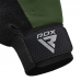 RDX W1H Gym Workout Gloves - Red / M