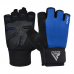 RDX W1H Gym Workout Gloves - Red / M