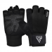 RDX W1H Gym Workout Gloves - Red / M