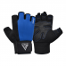 RDX W1H Gym Workout Gloves - Red / M