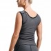RDX W2 Women Sweat Vest With Zipper REACH OEKO TEX 100 Certified - Black / M